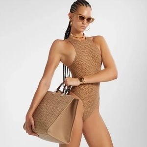 Fendi X Skims High Neck Bodysuit - California (S)
